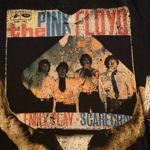 Pink Floyd See Emily Play/Scarecrow Graphic Tee by Rockware Size Small